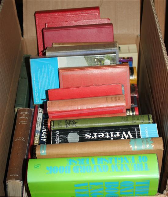4 boxes of mixed books